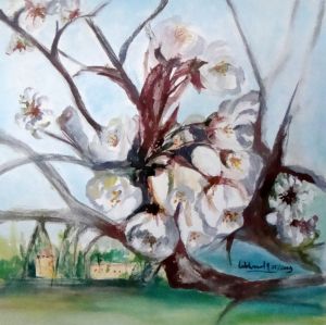 EXPOSITION  au  Galerie 238 ENCRE SUR TOILE  DE Marie Leblond à ARCACHON