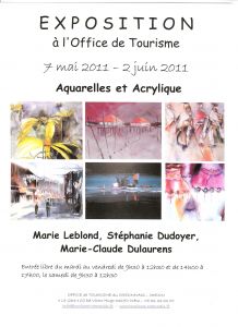 Expo mai 2011 office tourisme de Créon de Leblond M , Dulaurens MC et Dudoyer S Expo mai 2011 office tourisme de Créon de Leblond M , Dulaurens MC et Dudoyer S